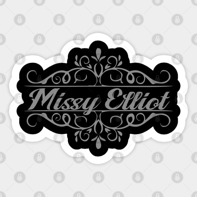 Nice Missy Elliot Sticker by mugimugimetsel